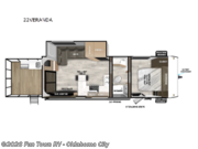 Call now about this 2025 Forest River Wildwood X-Lite 22VERANDA! 2025 Forest River Wildwood X-Lite 22VERANDA - New Travel Trailer For Sale by Fun Town RV - Oklahoma City in Oklahoma City, Oklahoma features Slideout