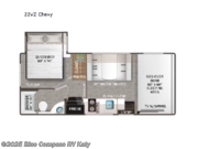 Call now about this 2026 Thor Motor Coach Geneva 22VZ Chevy! 2026 Thor Motor Coach Geneva 22VZ Chevy - New Class C For Sale by Blue Compass RV Katy in Katy, Texas features Slideout