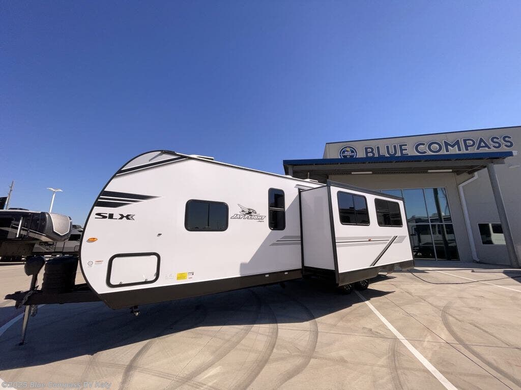 Contact us now about this 2026 Jayco Jay Flight SLX 295TBS! 2026 Jay Flight SLX 295TBS by Jayco from Blue Compass RV Katy in Katy, Texas