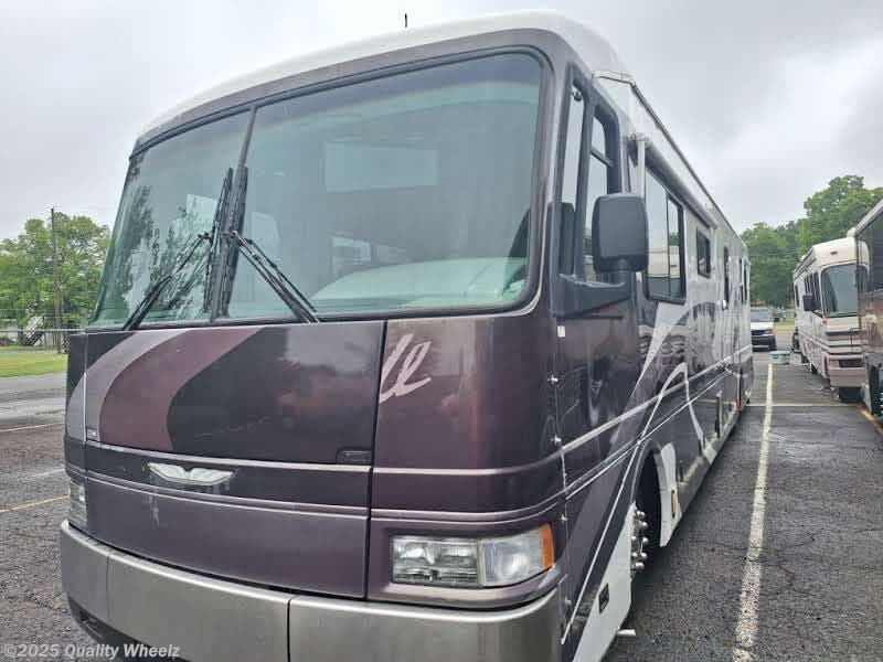 Call now about this 1997 American Coach American Eagle 40EVS! 1997 American Coach American Eagle 40EVS - Used Class A For Sale by Quality Wheelz in Hot Springs, Arkansas features Convection Microwave, Slideout, Backup Monitor, Toilet, Generator