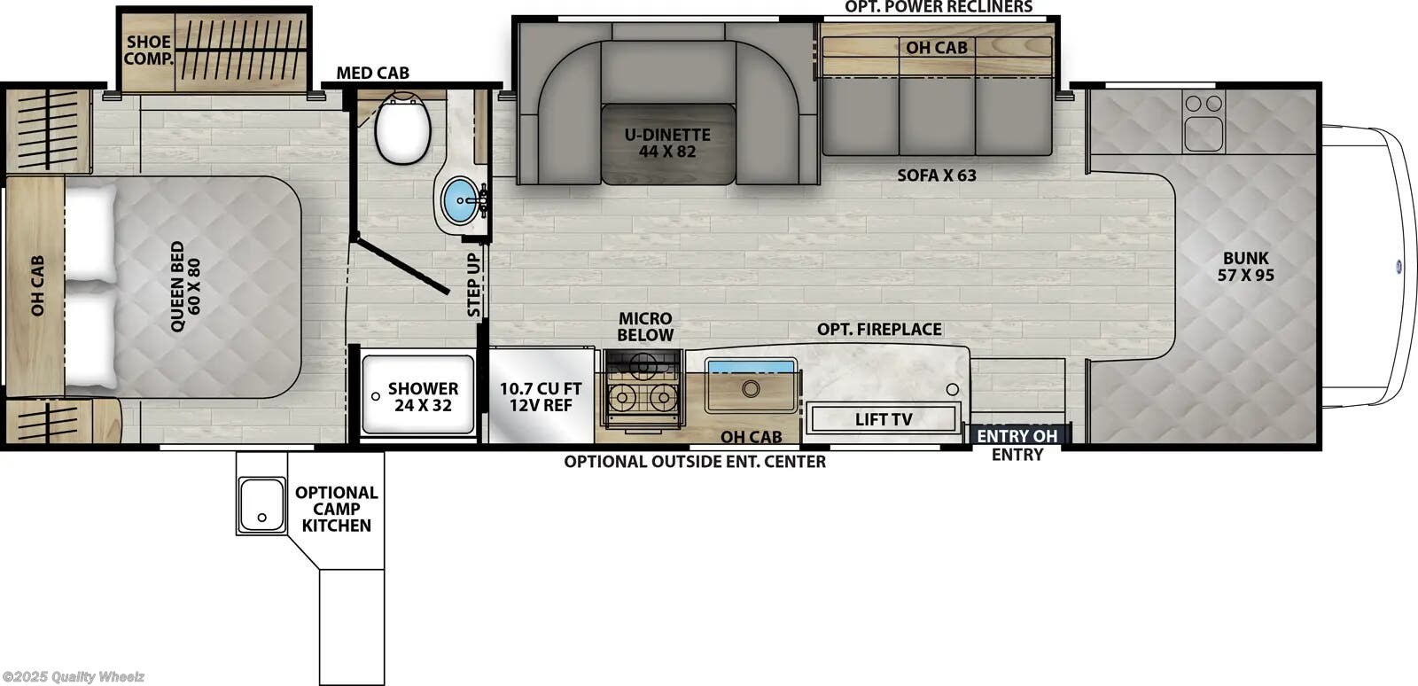 Call now about this 2025 Coachmen Leprechaun 319 MB Loaded! 2025 Coachmen Leprechaun 319 MB Loaded - New Class C For Sale by Quality Wheelz in Hot Springs, Arkansas features Slideout, Dinette Bed, Queen Mattress, Leveling Jacks, Hitch