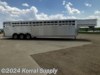 2024 Elite Trailers 32FT TRIPLE AXLE STOCK TRAILER W/ 3 COMPARTMENTS Livestock Trailer For Sale at Korral Supply in Douglas, North Dakota
