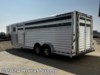 New Horse Trailer - 2024 Elite Trailers 24' Stock Combo - 2 Compartments - Equiflex Floor Horse Trailer for sale in Douglas, ND