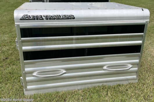 Horse Trailer - 2023 Elite Trailers ELITE 65" STOCK BOX available New in Douglas, ND