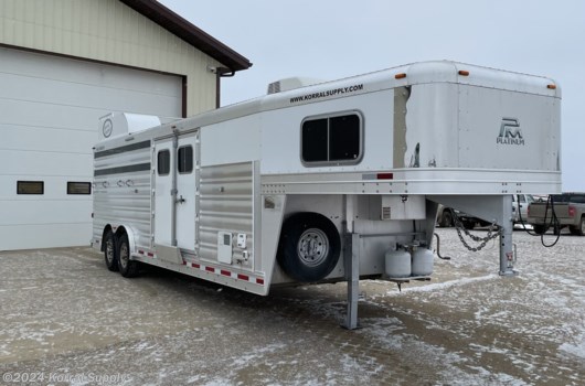 Horse Trailer - 2019 Platinum Coach Weekender Package w/ Trainer Tack available Used in Douglas, ND