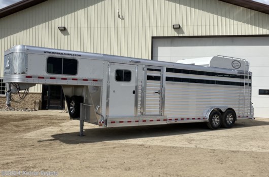 Horse Trailer - 2025 Elite Trailers 26FT Stock Combo - 3 Compartments available New in Douglas, ND