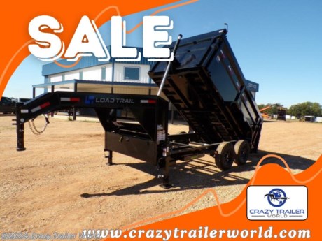 &lt;p&gt;Stock# S3336776&lt;/p&gt;
&lt;div&gt;This trailer is for sale at Crazy Trailer World in Whitesboro Texas near Dallas Texas. We offer financing with approved credit. We have over 1000 Trailers in stock at our Texas locations.&amp;nbsp;&lt;/div&gt;
&lt;p&gt;83&quot; x 12&#39; Tandem Axle Gooseneck Low-Pro Dump Trailer&lt;/p&gt;
&lt;p&gt;* ST235/80 R16 LRE 10 Ply.&amp;nbsp;&lt;br&gt;* Standard Battery Wall Charger (5 Amp)&lt;br&gt;* Coupler 2-5/16&quot; Adj. Rd. 12 lb. (Standard Neck and Coupler)&lt;br&gt;* 2 - 7,000 Lb Dexter Spring Axles ( Electric FSA Brakes on both axles)&lt;br&gt;* Diamond Plate Fenders (weld-on)&lt;br&gt;* REAR Slide-IN Ramps 80&quot; x 16&quot;&lt;br&gt;* 16&quot; Cross-Members&lt;br&gt;* Jack Spring Loaded Drop Leg 2-10K&lt;br&gt;* Lights LED (w/Cold Weather Harness)&lt;br&gt;* 4 - D-Rings 4&quot; Weld On&lt;br&gt;* Rear Support Stands (2&quot; x 2&quot; Tubing)&lt;br&gt;* Road Service Program&amp;nbsp;&lt;br&gt;&lt;strong&gt;* 48&quot; Dump Sides w/48&quot; 2 Way Gate (7 Gauge Floor)&lt;/strong&gt;&lt;br&gt;* 1 - MAX-STEP (30&quot;)&lt;br&gt;* Front Tool Box (Full Width Between Risers)&lt;br&gt;* Tarp Kit Top Mount&lt;br&gt;&lt;strong&gt;* Telescopic Cylinder&lt;/strong&gt;&lt;br&gt;* Black (w/Primer)&lt;br&gt;DG8312072&lt;/p&gt;
&lt;div&gt;Please contact Crazy Trailer World to verify this trailer is still available. All prices are subject to Tax, Title, Plates &amp;amp; Doc Fees. All Trailers are discounted for Cash or Finance Price! We charge a convenience fee on credit card purchases.&lt;/div&gt;
&lt;div&gt;&amp;nbsp;&lt;/div&gt;
&lt;div&gt;Crazy Trailer World is not responsible for any Typos, Errors or misprints.&lt;/div&gt;
&lt;div&gt;&amp;nbsp;&lt;/div&gt;
&lt;div&gt;We also have a fully stocked selection of trailer parts and offer trailer service.&lt;/div&gt;