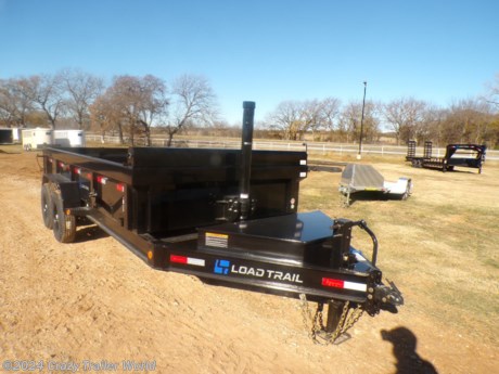 &lt;p&gt;stock #S3342104&lt;/p&gt;
&lt;p&gt;This trailer is for sale at Crazy Trailer World in Whitesboro Texas near Dallas Texas. We offer financing with approved credit. We have over 1000 Trailers in stock at our Texas locations.&lt;/p&gt;
&lt;p&gt;&lt;strong&gt;83&quot; x 16&#39; Tandem Axle Dump Low-Pro Dump Trailer&lt;/strong&gt;&lt;/p&gt;
&lt;p&gt;* ST235/80 R16 LRE 10 Ply.&amp;nbsp;&lt;br&gt;* 8&quot; x 13 lb. I-Beam Frame&lt;br&gt;* Standard Battery Wall Charger (5 Amp)&lt;br&gt;* Coupler 2-5/16&quot; Adjustable (6 HOLE)&lt;br&gt;* 2 - 7,000 Lb Dexter Spring Axles (&amp;nbsp; Elec FSA Brakes on both axles)&lt;br&gt;* Diamond Plate Fenders (weld-on)&lt;br&gt;* REAR Slide-IN Ramps 80&quot; x 16&quot;&lt;br&gt;* 16&quot; Cross-Members&lt;br&gt;* Jack Spring Loaded Drop Leg 1-10K&lt;br&gt;* Lights LED (w/Cold Weather Harness)&lt;br&gt;* 4 - D-Rings 4&quot; Weld On&lt;br&gt;* Rear Support Stands (2&quot; x 2&quot; Tubing)&lt;br&gt;* Road Service Program&amp;nbsp;&amp;nbsp;&lt;br&gt;* 24&quot; Dump Sides w/24&quot; 2 Way Gate (7 Gauge Floor)&lt;br&gt;* 1 - MAX-STEP (30&quot;)&lt;br&gt;* Front Tongue Mount (MAX-Box w/Divider)&lt;br&gt;* Spare Tire Mount&lt;br&gt;* Tarp Kit Top Mount&lt;br&gt;* Telescopic Cylinder&lt;br&gt;* Black (w/Primer)&lt;br&gt;DL8316072&lt;/p&gt;
&lt;div&gt;Please contact Crazy Trailer World to verify this trailer is still available. All prices are subject to Tax, Title, Plates &amp;amp; Doc Fees. All Trailers are discounted for Cash or Finance Price! We charge a convenience fee on credit card purchases.&lt;/div&gt;
&lt;div&gt;&amp;nbsp;&lt;/div&gt;
&lt;div&gt;Crazy Trailer World is not responsible for any Typos, Errors or misprints.&lt;/div&gt;
&lt;div&gt;&amp;nbsp;&lt;/div&gt;
&lt;div&gt;We also have a fully stocked selection of trailer parts and offer trailer service&lt;/div&gt;