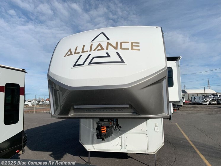 Email now about this 2025 Alliance RV Paradigm 382RK! New 2025 Alliance RV Paradigm 382RK available in Redmond, Oregon