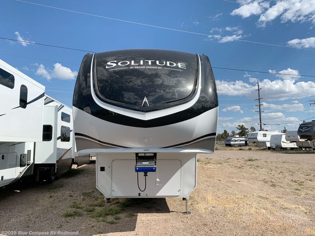 Contact us now about this 2025 Grand Design Solitude 388MBS! 2025 Solitude 388MBS by Grand Design from Blue Compass RV Redmond in Redmond, Oregon