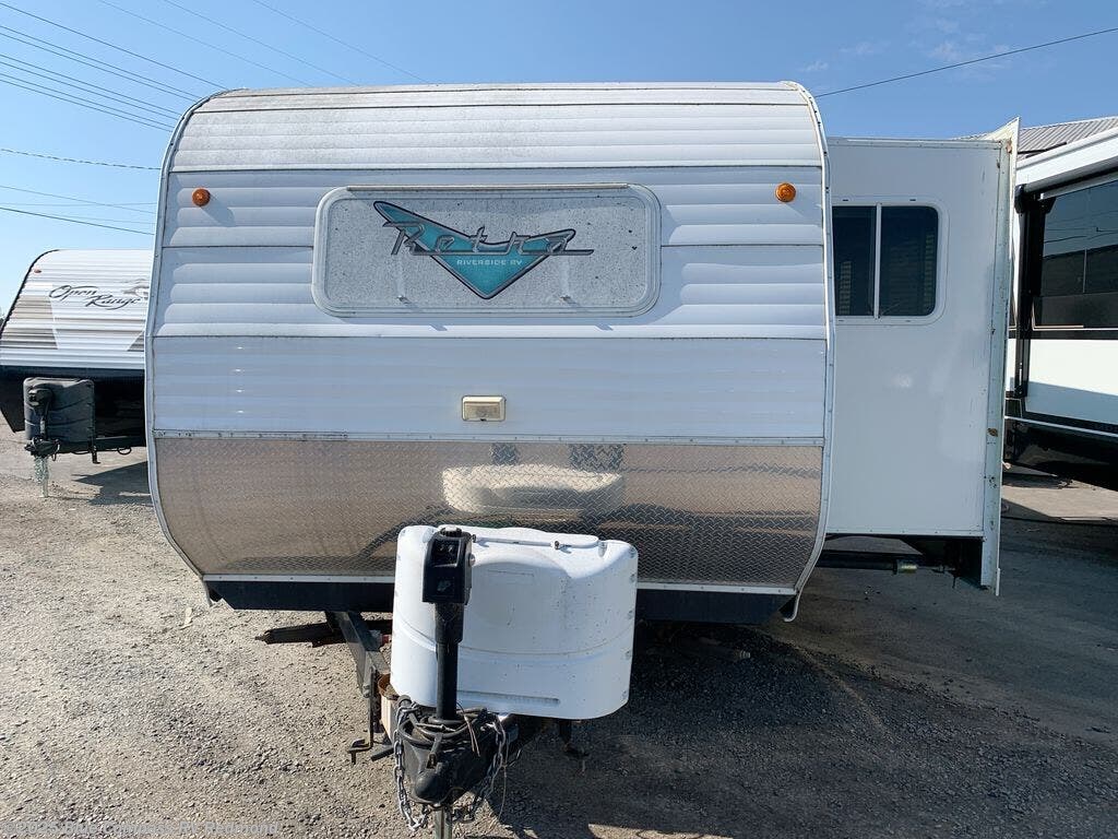 Contact us now about this 2020 Riverside RV Retro 285FK! 2020 Retro 285FK by Riverside RV from Blue Compass RV Redmond in Redmond, Oregon