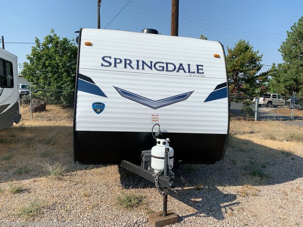 Contact us now about this 2022 Keystone Springdale Mini 1750RD! 2022 Springdale Mini 1750RD by Keystone from Blue Compass RV Redmond in Redmond, Oregon