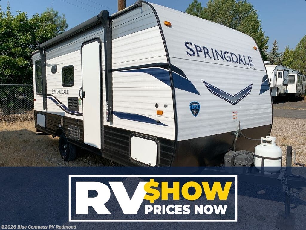 Email now about this 2022 Keystone Springdale Mini 1750RD! Used 2022 Keystone Springdale Mini 1750RD available in Redmond, Oregon