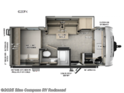 Call now about this 2026 Forest River Rockwood Geo Pro G20FK! 2026 Forest River Rockwood Geo Pro G20FK - New Travel Trailer For Sale by Blue Compass RV Redmond in Redmond, Oregon features Slideout