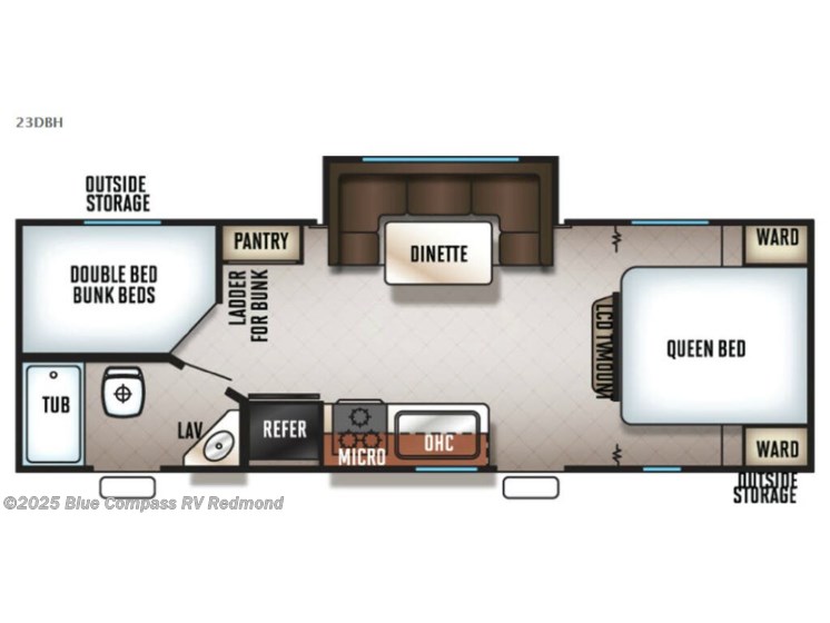 Email now about this 2017 Forest River Cherokee Grey Wolf 23DBH! Used 2017 Forest River Cherokee Grey Wolf 23DBH available in Redmond, Oregon