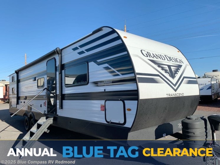 Email now about this 2026 Grand Design Transcend 335BHT! New 2026 Grand Design Transcend 335BHT available in Redmond, Oregon