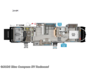 Call now about this 2025 Grand Design Momentum M-Class 344M! 2025 Grand Design Momentum M-Class 344M - New Toy Hauler For Sale by Blue Compass RV Redmond in Redmond, Oregon features Slideout