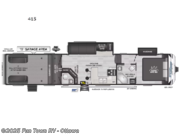 Call now about this 2025 Keystone Fuzion Impact Edition 415! 2025 Keystone Fuzion Impact Edition 415 - New Toy Hauler For Sale by Fun Town RV - Ottawa in Ottawa, Kansas features Slideout
