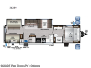 Call now about this 2025 East to West Della Terra 312BH! 2025 East to West Della Terra 312BH - New Travel Trailer For Sale by Fun Town RV - Ottawa in Ottawa, Kansas features Slideout