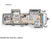Call now about this 2025 Palomino Solaire 3300FLBS! 2025 Palomino Solaire 3300FLBS - New Travel Trailer For Sale by Fun Town RV - Ottawa in Ottawa, Kansas features Slideout