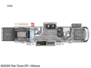 Call now about this 2023 Heartland Gravity 3550! 2023 Heartland Gravity 3550 - Used Toy Hauler For Sale by Fun Town RV - Ottawa in Ottawa, Kansas features Slideout