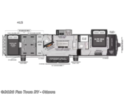 Call now about this 2026 Keystone Raptor 415! 2026 Keystone Raptor 415 - New Toy Hauler For Sale by Fun Town RV - Ottawa in Ottawa, Kansas features Slideout