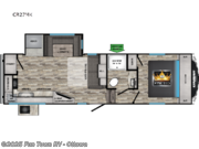 Call now about this 2023 CrossRoads Cruiser Aire CR27MK! 2023 CrossRoads Cruiser Aire CR27MK - Used Fifth Wheel For Sale by Fun Town RV - Ottawa in Ottawa, Kansas features Slideout