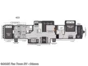 Call now about this 2026 Keystone Raptor 433! 2026 Keystone Raptor 433 - New Toy Hauler For Sale by Fun Town RV - Ottawa in Ottawa, Kansas features Slideout