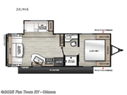 Call now about this 2025 Coachmen Catalina Summit Series 8 231MKS! 2025 Coachmen Catalina Summit Series 8 231MKS - New Travel Trailer For Sale by Fun Town RV - Ottawa in Ottawa, Kansas features Slideout