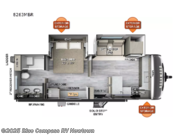Call now about this 2024 Forest River Rockwood Signature 8263MBR! 2024 Forest River Rockwood Signature 8263MBR - New Travel Trailer For Sale by Blue Compass RV Newtown in Newtown, Connecticut features Slideout