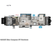 Call now about this 2024 Grand Design Momentum 410TH! 2024 Grand Design Momentum 410TH - Used Toy Hauler For Sale by Blue Compass RV Newtown in Newtown, Connecticut features Slideout