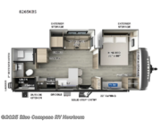 Call now about this 2025 Forest River Rockwood Signature 8265KBS! 2025 Forest River Rockwood Signature 8265KBS - New Travel Trailer For Sale by Blue Compass RV Newtown in Newtown, Connecticut features Slideout