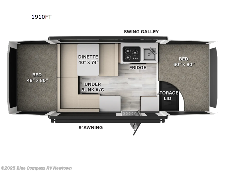 Call now about this 2025 Forest River Rockwood Freedom Series 1910FT! 2025 Forest River Rockwood Freedom Series 1910FT - New Popup For Sale by Blue Compass RV Newtown in Newtown, Connecticut