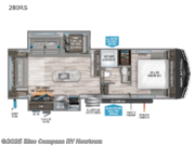 Call now about this 2022 Grand Design Reflection 150 Series 280RS! 2022 Grand Design Reflection 150 Series 280RS - Used Fifth Wheel For Sale by Blue Compass RV Newtown in Newtown, Connecticut features Slideout