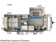 Call now about this 2026 Forest River Rockwood Mini Lite 2506FK! 2026 Forest River Rockwood Mini Lite 2506FK - New Travel Trailer For Sale by Blue Compass RV Newtown in Newtown, Connecticut features Slideout