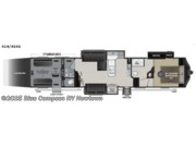 Call now about this 2017 Keystone Fuzion 414! 2017 Keystone Fuzion 414 - Used Toy Hauler For Sale by Blue Compass RV Newtown in Newtown, Connecticut features Slideout