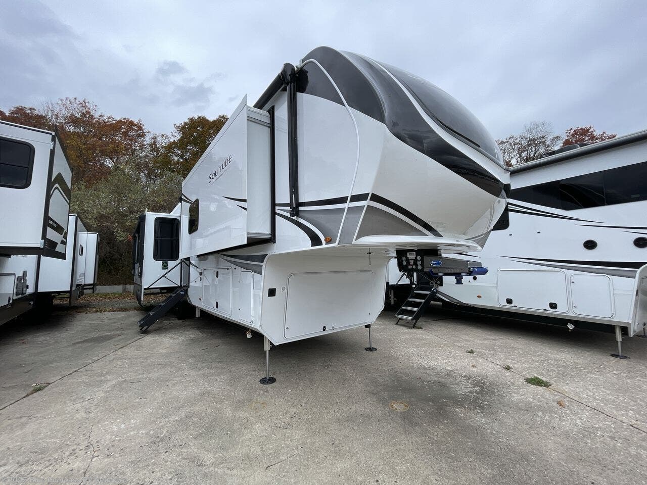 Contact us now about this 2026 Grand Design Solitude 417KB! 2026 Solitude 417KB by Grand Design from Blue Compass RV Newtown in Newtown, Connecticut