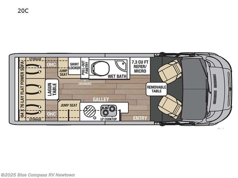 Call now about this 2023 Coachmen Nova 20C! 2023 Coachmen Nova 20C - Used Class B For Sale by Blue Compass RV Newtown in Newtown, Connecticut