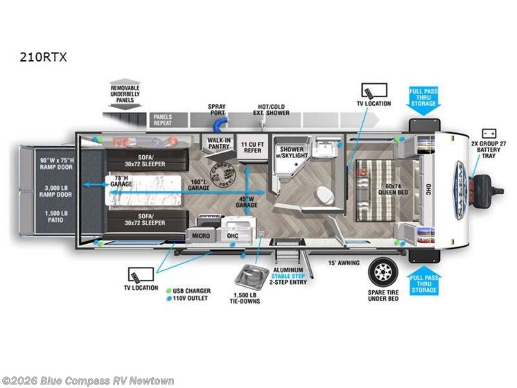 Email now about this 2022 Forest River Salem FSX 210RTX! Used 2022 Forest River Salem FSX 210RTX available in Newtown, Connecticut