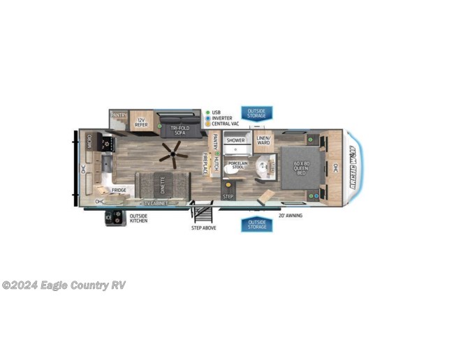 2024 Forest River Arctic Wolf 23MLE - New Fifth Wheel For Sale by Eagle Country RV in Eagle River, Wisconsin