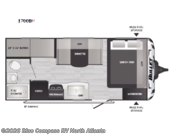 Call now about this 2022 Keystone Bullet Crossfire 1700BH! 2022 Keystone Bullet Crossfire 1700BH - Used Travel Trailer For Sale by Blue Compass RV North Atlanta in Buford, Georgia