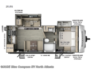 Call now about this 2026 Forest River Rockwood Mini Lite 2515S! 2026 Forest River Rockwood Mini Lite 2515S - New Travel Trailer For Sale by Blue Compass RV North Atlanta in Buford, Georgia features Slideout