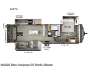 Call now about this 2026 Forest River Rockwood Signature 8337RL! 2026 Forest River Rockwood Signature 8337RL - New Travel Trailer For Sale by Blue Compass RV North Atlanta in Buford, Georgia features Slideout