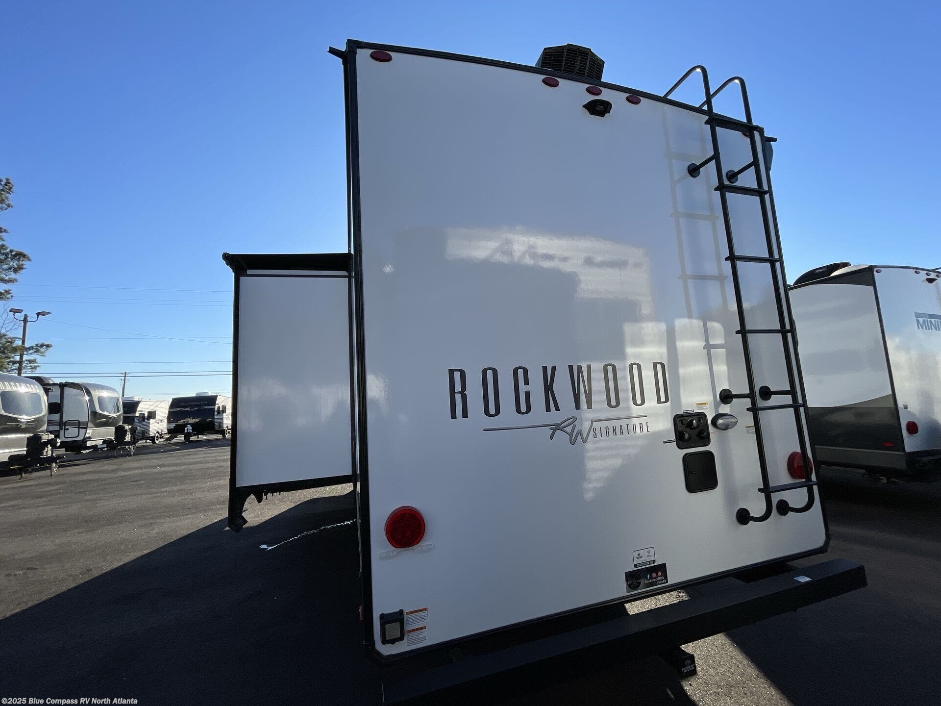 Call now about this 2025 Forest River Rockwood Signature 8265KBS! 2025 Forest River Rockwood Signature 8265KBS - New Travel Trailer For Sale by Blue Compass RV North Atlanta in Buford, Georgia