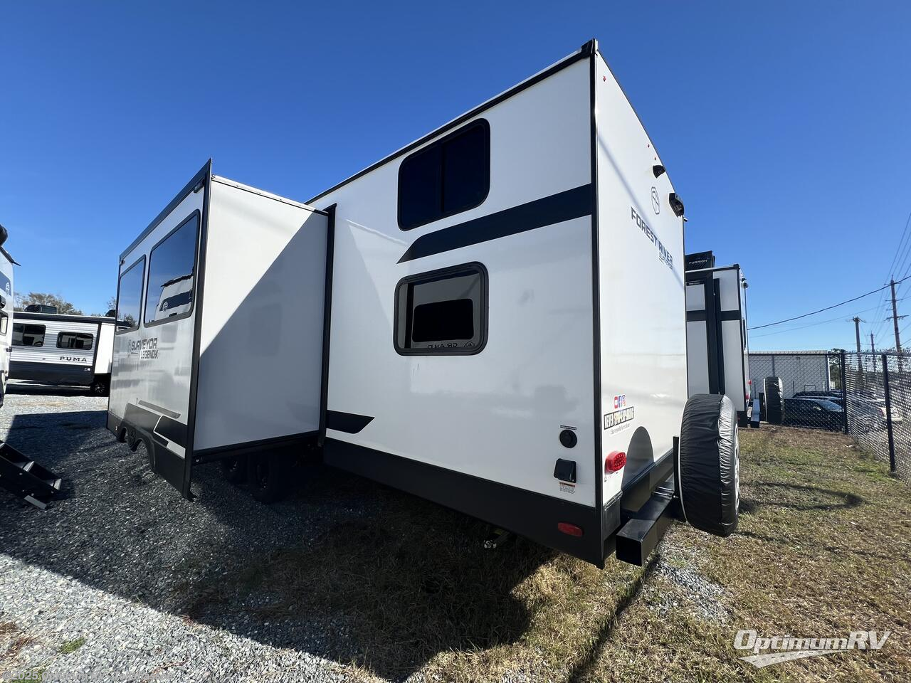 Call now about this 2025 Forest River Surveyor Legend X 29CAMP! 2025 Forest River Surveyor Legend X 29CAMP - New Travel Trailer For Sale by Optimum RV - Tallahassee in Tallahassee, Florida features Awning, Slideout