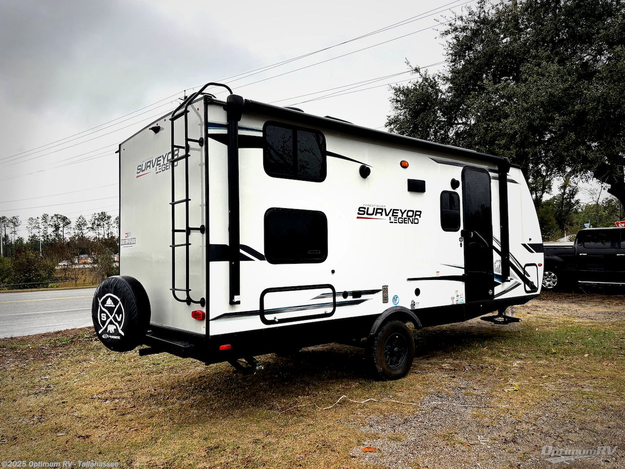 Call now about this 2023 Forest River Surveyor Legend 19MDBLE! 2023 Forest River Surveyor Legend 19MDBLE - Used Travel Trailer For Sale by Optimum RV - Tallahassee in Tallahassee, Florida features Awning, Slideout