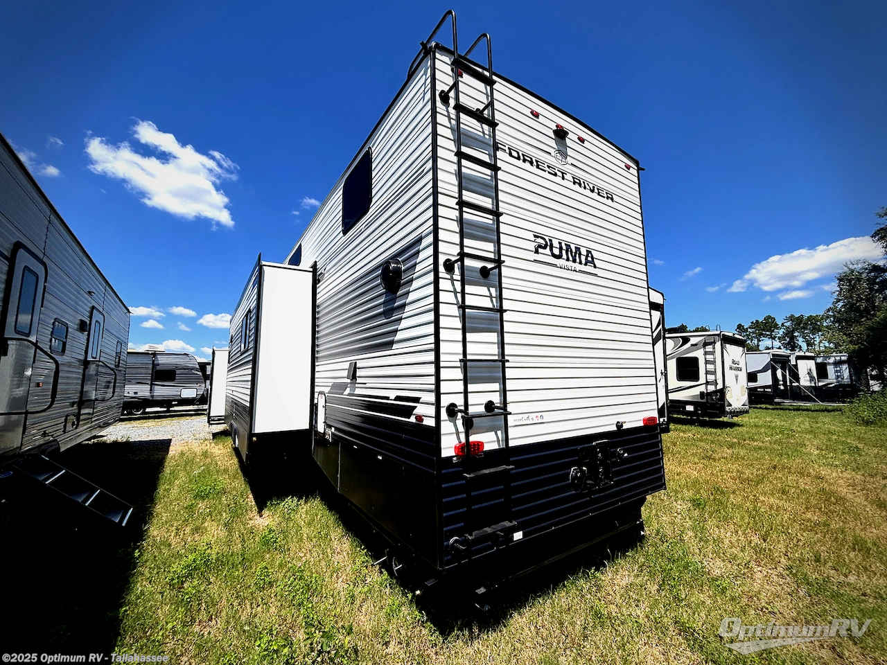 Call now about this 2026 Forest River Puma Vista 420LFT! 2026 Forest River Puma Vista 420LFT - New Destination Trailer For Sale by Optimum RV - Tallahassee in Tallahassee, Florida features Awning, Slideout