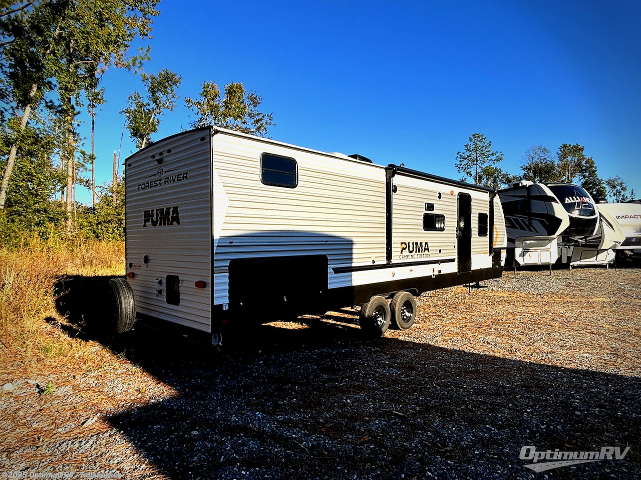 Call now about this 2026 Forest River Puma Camping Edition 303BHCE! 2026 Forest River Puma Camping Edition 303BHCE - New Travel Trailer For Sale by Optimum RV - Tallahassee in Tallahassee, Florida