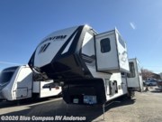 Call now about this 2025 Grand Design Momentum M-Class 414M! 2025 Grand Design Momentum M-Class 414M - New Toy Hauler For Sale by Blue Compass RV Anderson in Anderson, California features Slideout