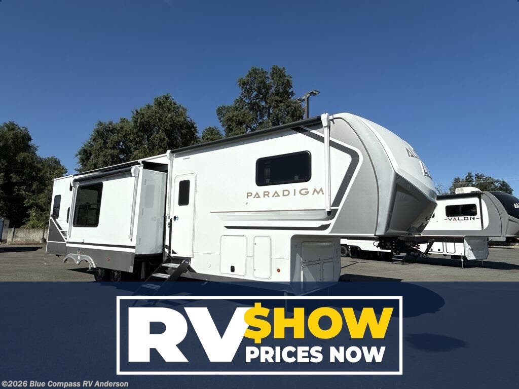 Email now about this 2026 Alliance RV Paradigm 395DS! New 2026 Alliance RV Paradigm 395DS available in Anderson, California